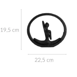 Figurka joga, wys. 19,5 cm