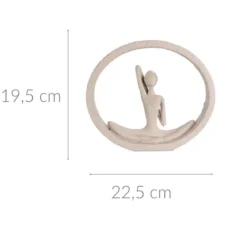 Figurka joga, wys. 19,5 cm