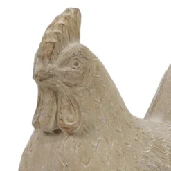 Figurka ogrodowa kura, 40 cm