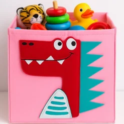Filcowy pojemnik na zabawki MOLKI, 30 x 30 x 30 cm