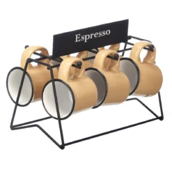 Filiżanki do espresso, 6 sztuk, 100 ml