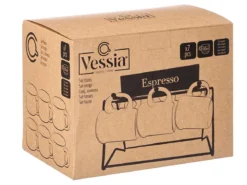 Filiżanki do espresso, 6 sztuk, 100 ml