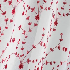 Firana okienna na przelotkach PETIT FLEUR, 140 x 240 cm