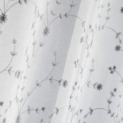 Firana okienna na przelotkach PETIT FLEUR, 140 x 240 cm