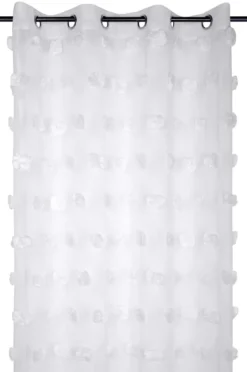 Firana POMPINOU pompony, 135 x 260 cm