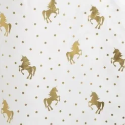Firanka dla dzieci UNICORN, 140 x 250 cm, w jednorożce
