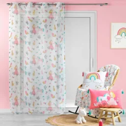 Firanka na przelotkach LICORNE, 140 x 240 cm