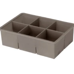 Foremka do lodu na 6 kostek, 16,5 x 11,5 x 5 cm