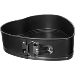 Forma do pieczenia, blacha z motywem serca, non-stick, 24 x 23 cm