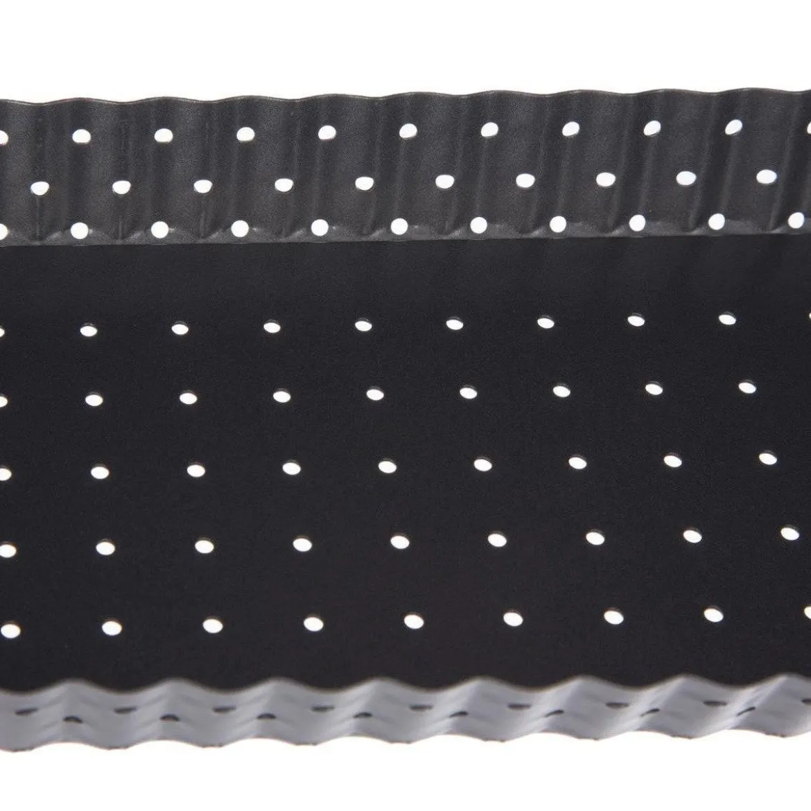 Forma do pieczenia ciast podłużna z dziurkami, 35 x 11 cm, metalowa