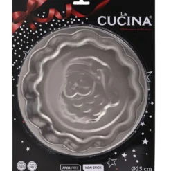 Forma do pieczenia z motywem Świętego Mikołaja, La Cucina, Ø 25 cm