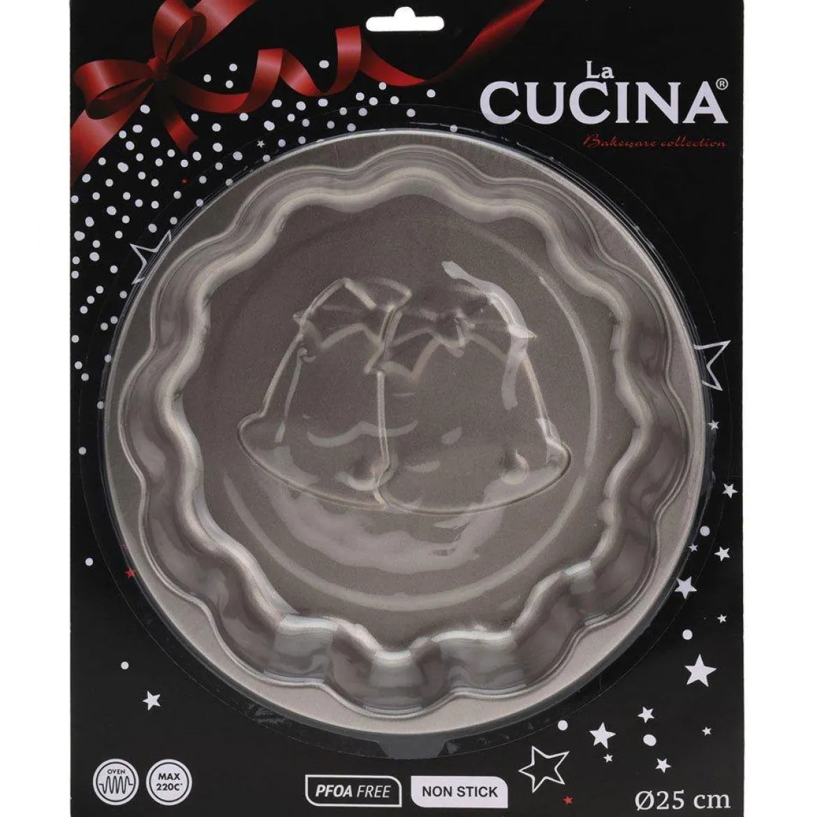 Forma do pieczenia z motywem Świętego Mikołaja, La Cucina, Ø 25 cm