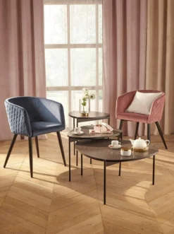 Fotel pikowany GLAMOUR do salonu