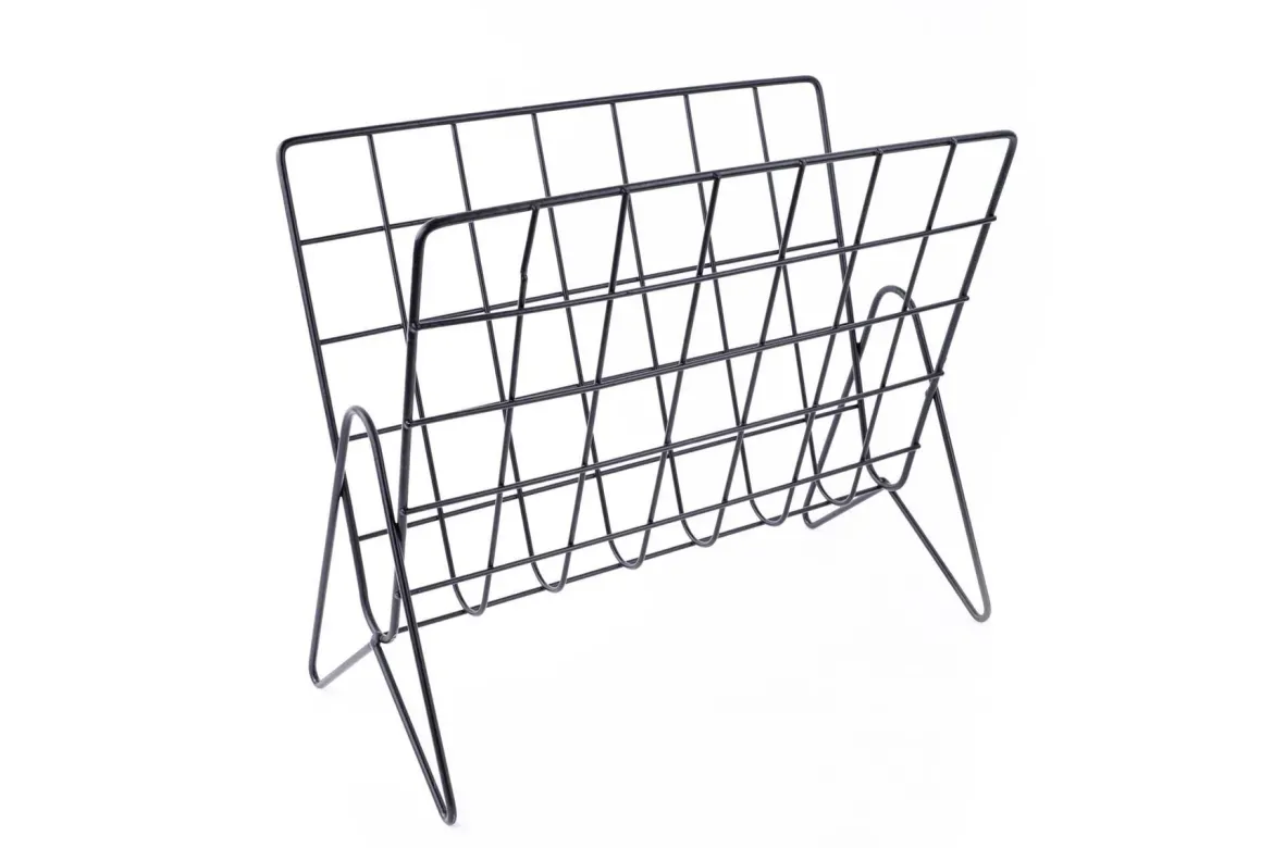 Gazetnik metalowy na czasopisma