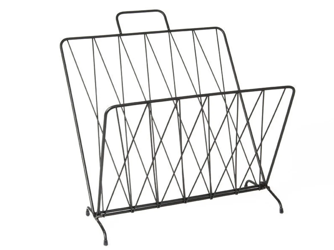 Gazetnik metalowy z uchwytem, RASTER
