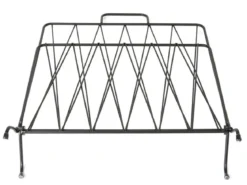 Gazetnik metalowy z uchwytem, RASTER