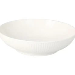 Głęboki talerz z porcelany New Bone, Ø 20 cm