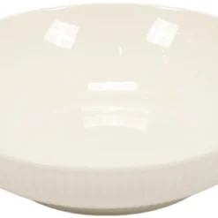 Głęboki talerz z porcelany New Bone, Ø 20 cm