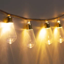 Girlanda dekoracyjna, 10 żarówek LED, 165 cm