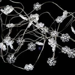 Girlanda świetlna śnieżynki, 60 LED