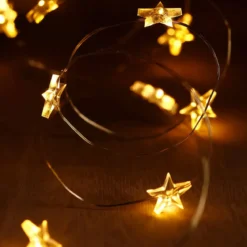Girlanda świetlna śnieżynki, 20 LED