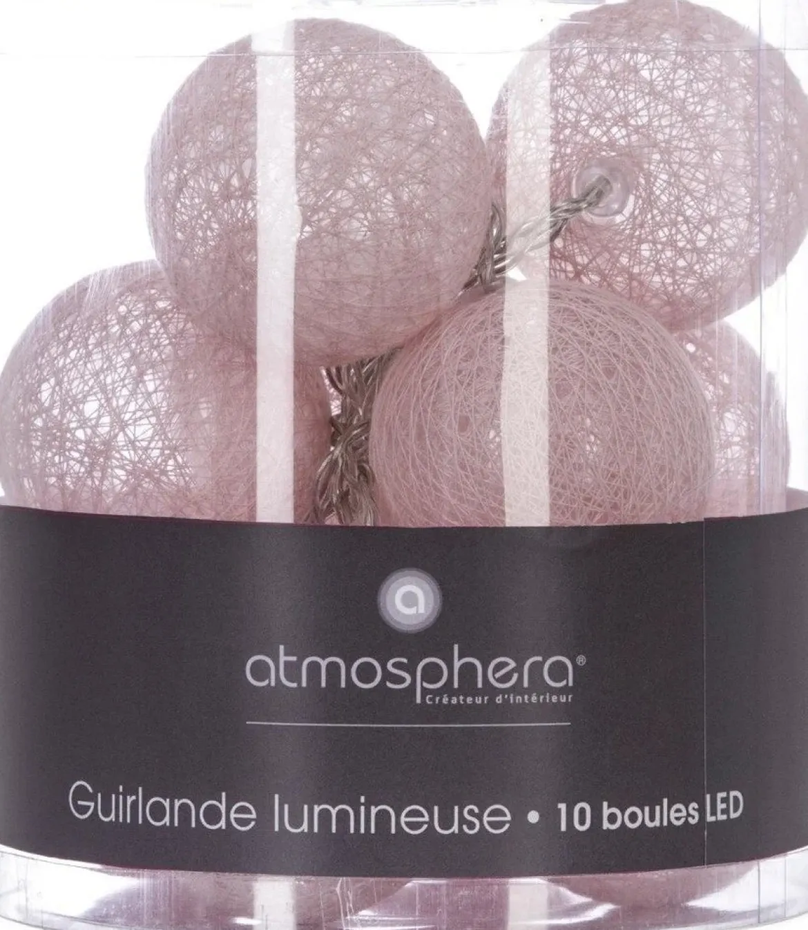 Girlanda świetlna, świecące LED kule, lampki, 10 szt