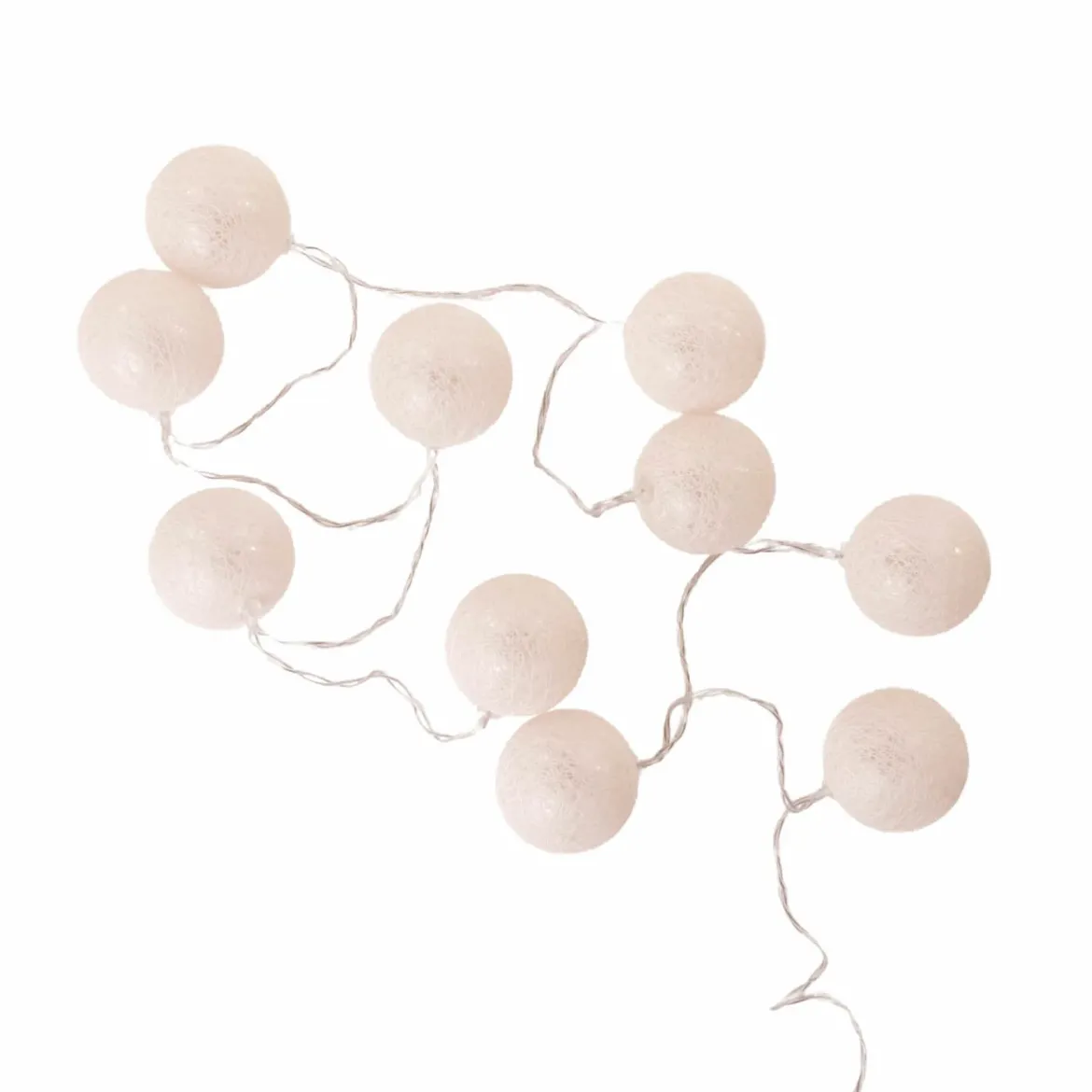 Girlanda świetlna, świecące LED kule, lampki, 10 szt