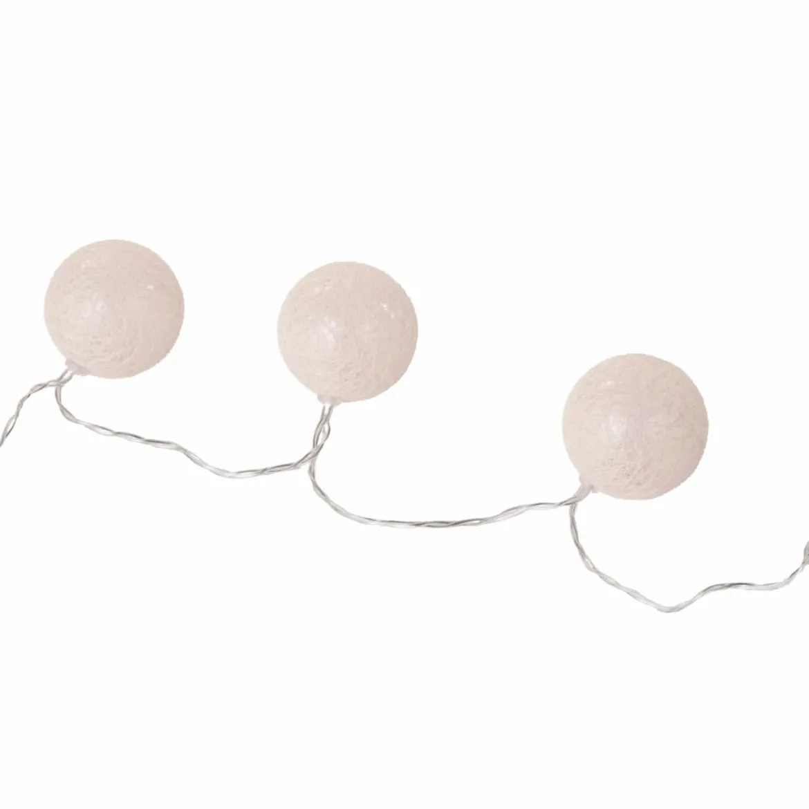 Girlanda świetlna, świecące LED kule, lampki, 10 szt