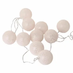 Girlanda świetlna, świecące LED kule, lampki, 10 szt