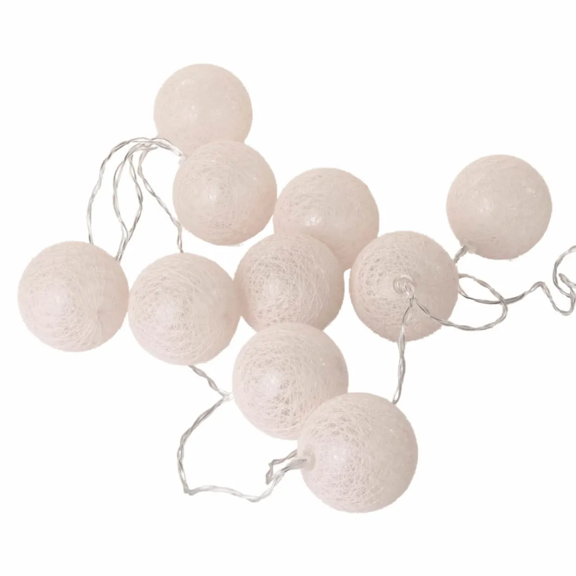 Girlanda świetlna, świecące LED kule, lampki, 10 szt