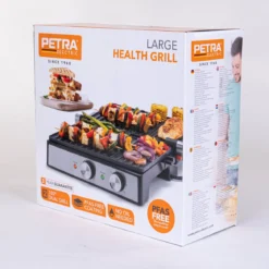 Grill elektryczny PETRA, regulacja temperatury