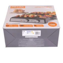 Grill elektryczny PETRA, regulacja temperatury