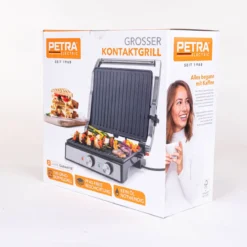 Grill elektryczny PETRA, regulacja temperatury