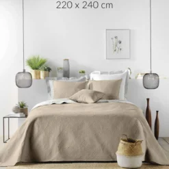 Gruba narzuta na łóżko COLOMBINE, 220 x 240 cm