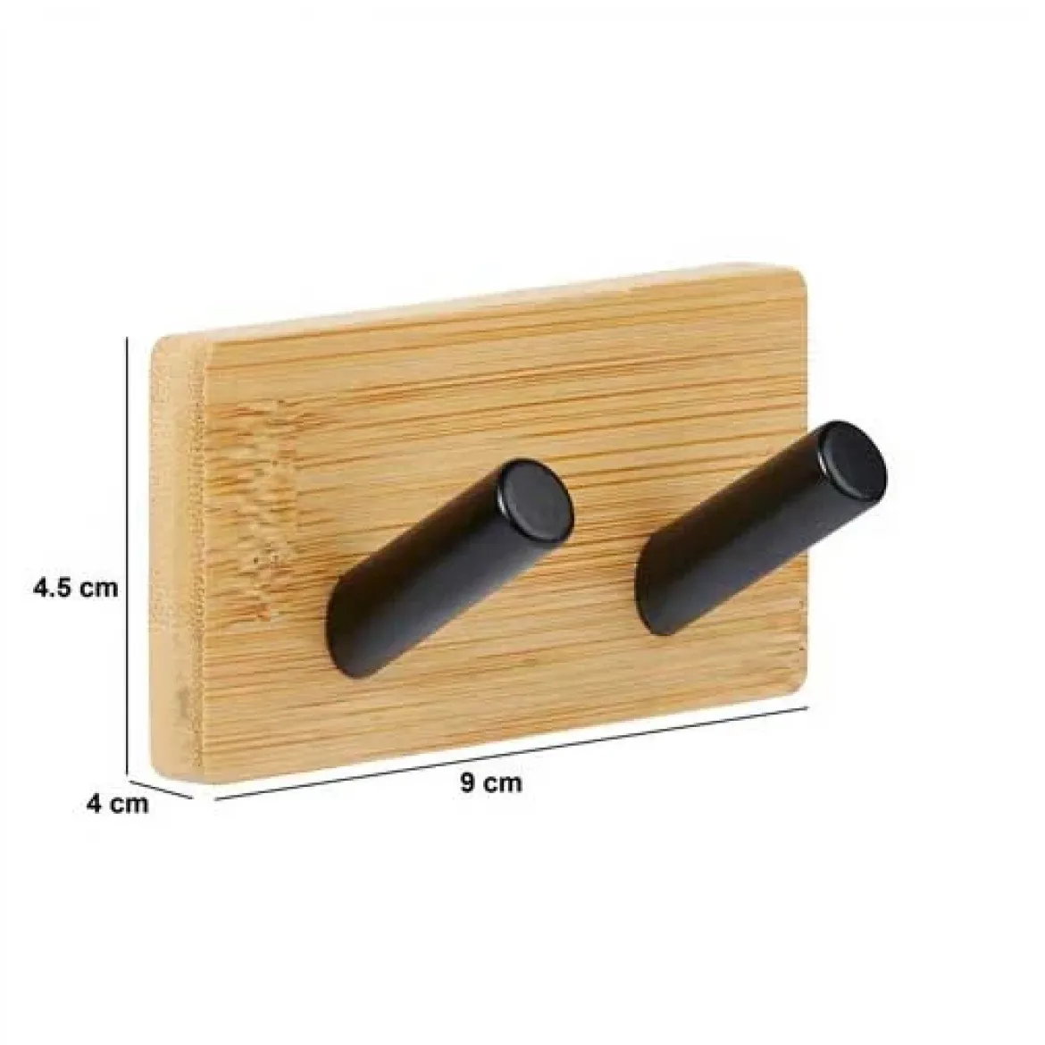 Haczyk samoprzylepny STIKY, 2 uchwyty, 9 x 4,5 cm
