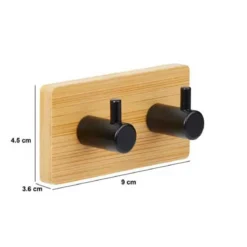 Haczyk samoprzylepny STIKY, 2 uchwyty, 9 x 4,5 cm
