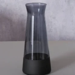 Karafka na wodę MOLUNA, czarne szkło, 1,1 l