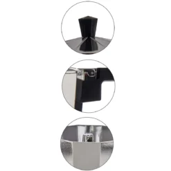 Kawiarka aluminiowa ARCO na 3 espresso, 150 ml