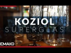 Kieliszek do szampana SUPERGLAS z nadrukiem, KOZIOL