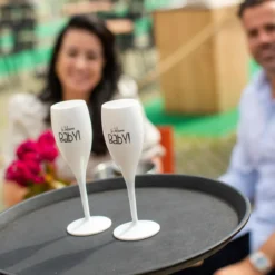 Kieliszek do szampana SUPERGLAS z nadrukiem, KOZIOL