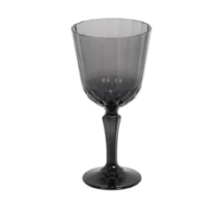 Kieliszek na wino z szarego szkła, 310 ml
