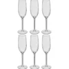 Kieliszki do szampana VOLTA, 6 sztuk x 210 ml