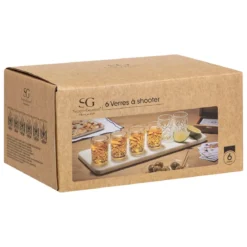 6 kieliszków do shotów AUTOMNE, 60 ml