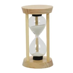 Klepsydra ozdobna w drewnie, 24 cm