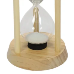 Klepsydra ozdobna w drewnie, 24 cm
