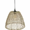 Klosz z trawy morskiej JADA, lampa stożkowa, Ø 35 cm