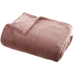 Koc pluszowy FLANEL UNI, 130 x 180 cm