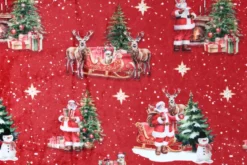 Koc świąteczny z barankiem NOEL, 130 x 160 cm