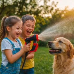 Końcówka do węża ogrodowego, zbiornik na detergent, 8 trybów pracy