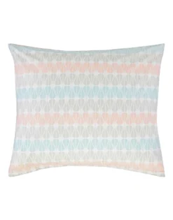Kolorowy komplet pościeli z bawełny perkalowej ze wzorem, dwustronna, 140 x 220 cm, Esprit